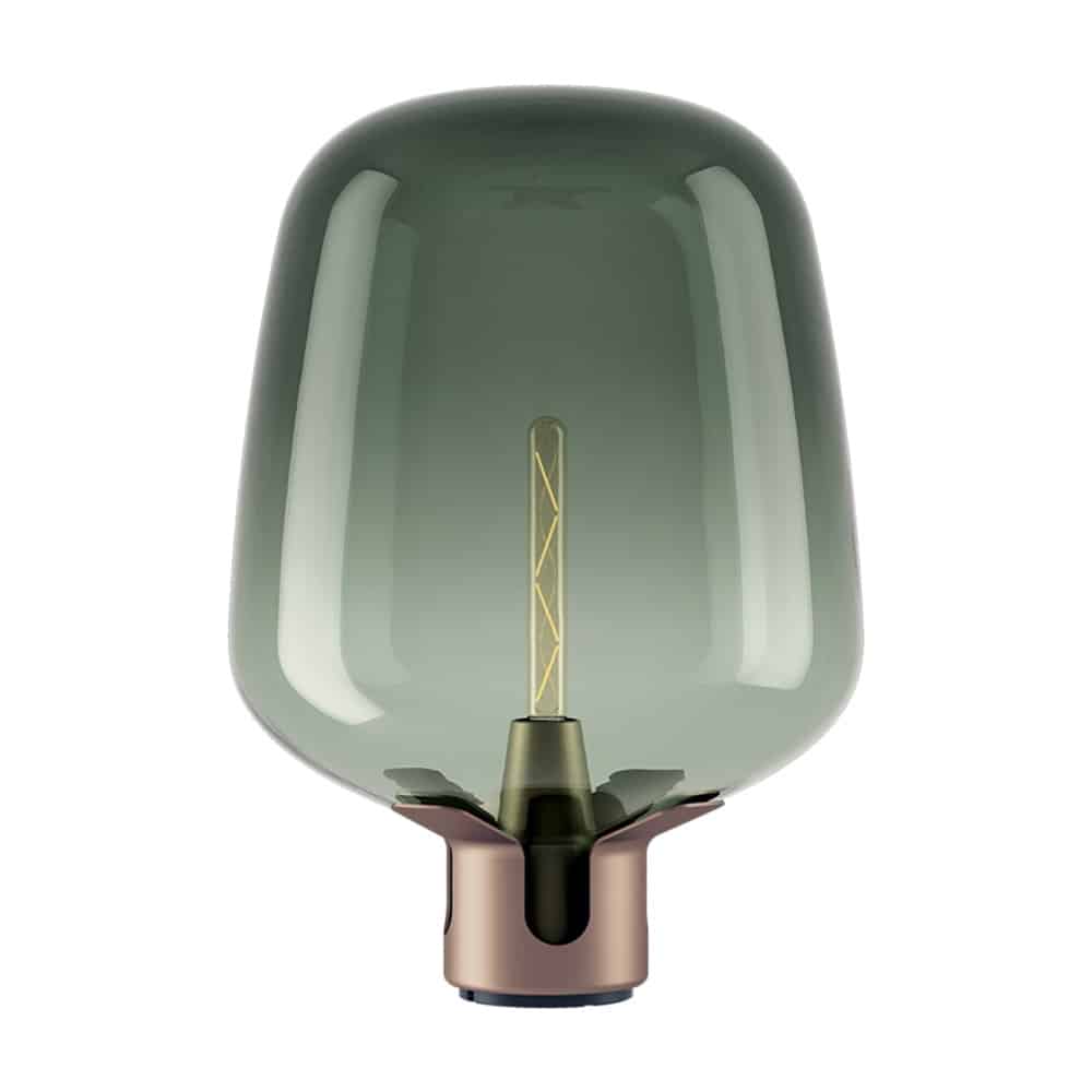Flar-Large-Lampada-da-Tavolo-Lodes-Colore-Terra-Turchese-19185-8600-Prisma-Light