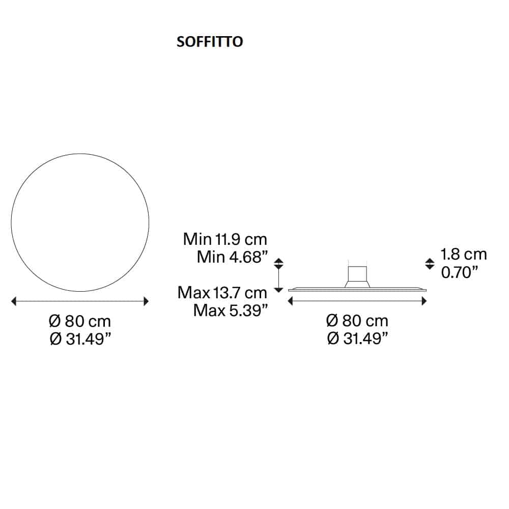 Puzzle Mega Round Large - Lampada da Parete o Soffitto Studio Italia Design - immagine 7