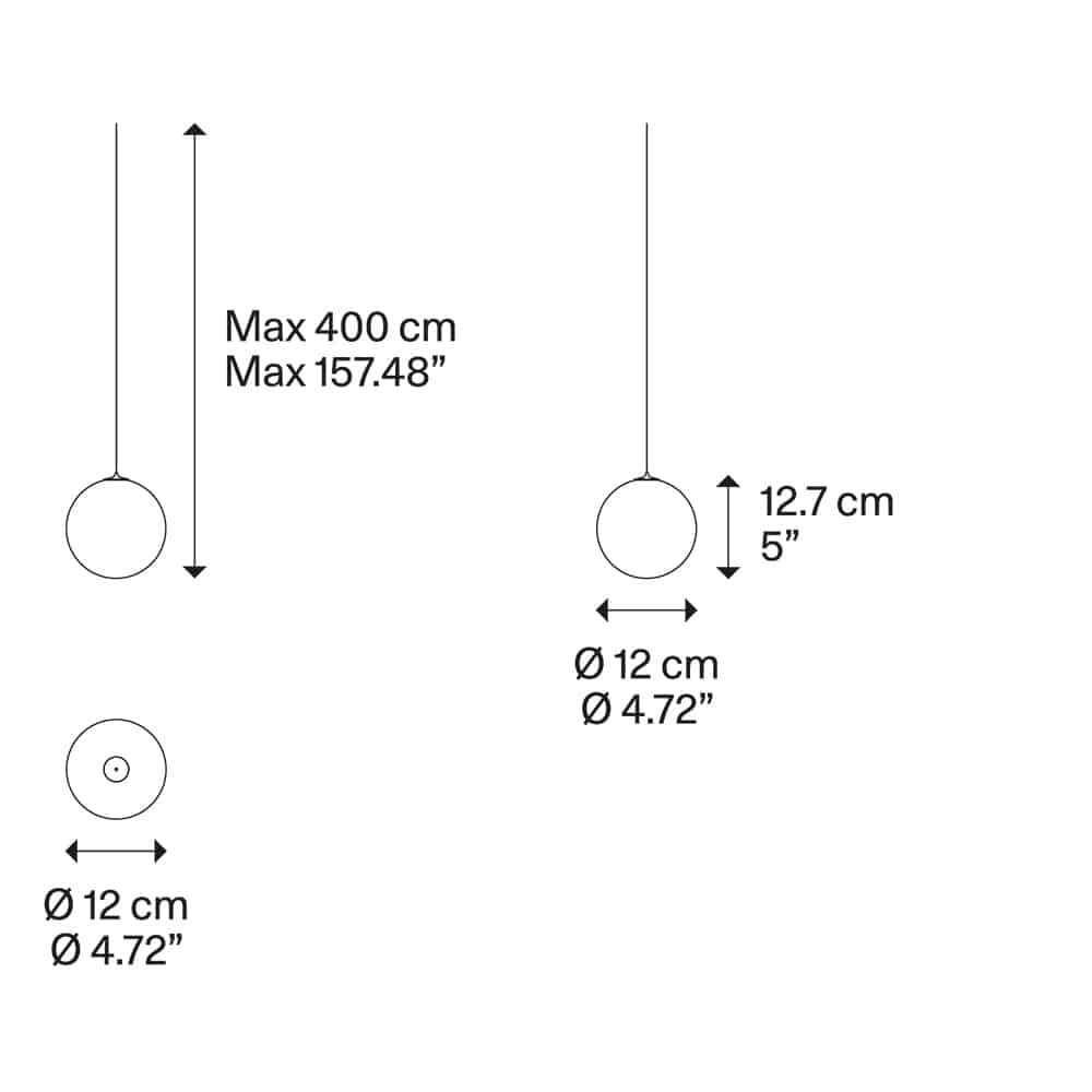 Random Solo 12 - Lampada a Sospensione Studio Italia Design - immagine 4