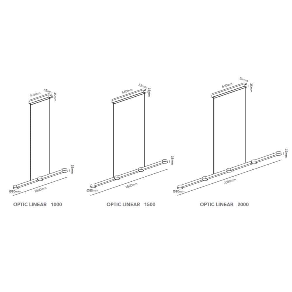 Optic Linear - Lampada a Sospensione - immagine 8