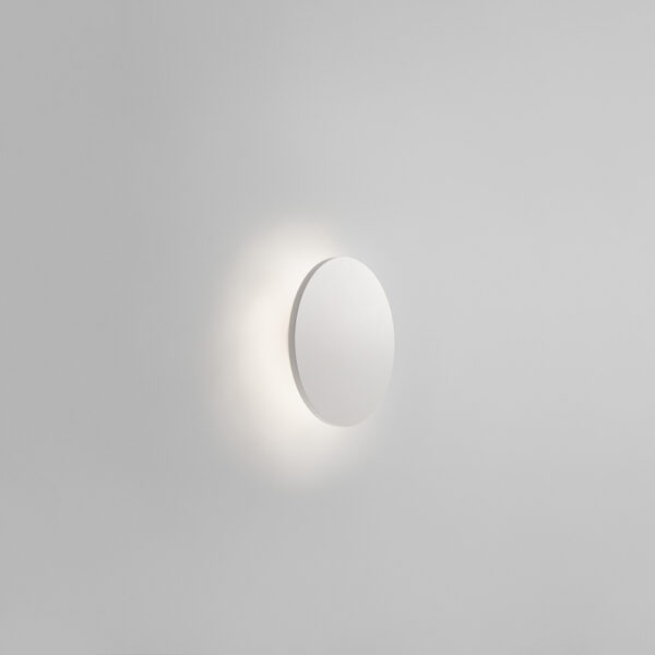SOHO W2 lampada da parete led in alluminio colore bianco light point prisma light showroom consulenza illuminotecnica