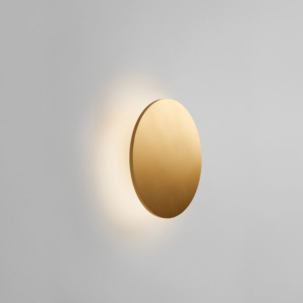 SOHO W3 lampada da parete led in alluminio oro light point prisma light shop online consulenza illuminotecnica