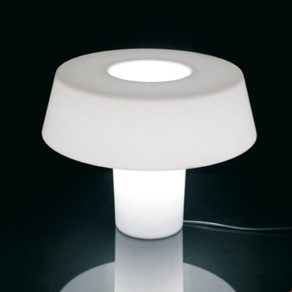 Amami DX0110A00 lampada da tavolo Artemide colore bianco Prisma light illuminazione shop online