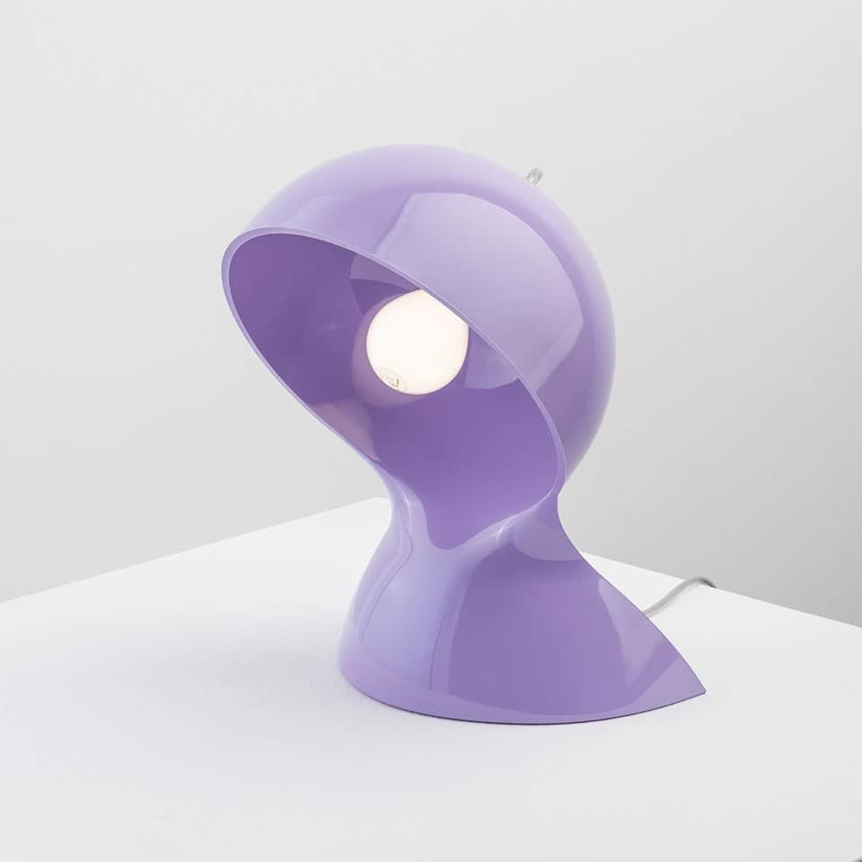 Dalu-lampada-da-tavolo-Artemide-nuova-finitura-Lilla-S1466000A05-Prisma-Light.