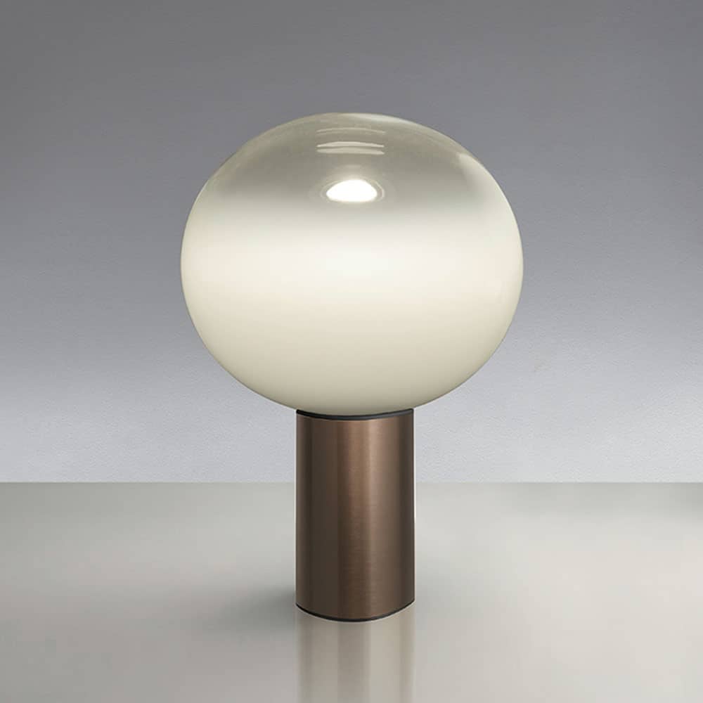 Laguna 26 table 1805160A lampada da tavolo bronzo satinato Artemide Prisma Light illuminazione shop online
