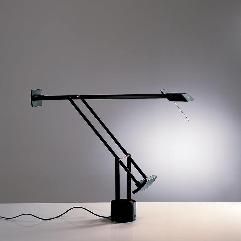 Tizio 35 A005010 lampada da tavolo colore nero Artemide Prisma light illuminazione shop online