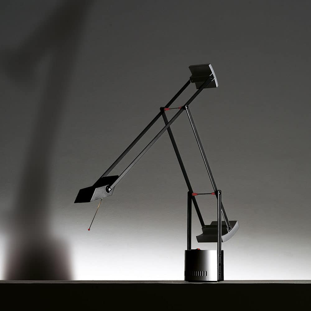 tizio-micro_A008100 lampada da tavolo colore nero Artemide Prisma light illuminazione shop online
