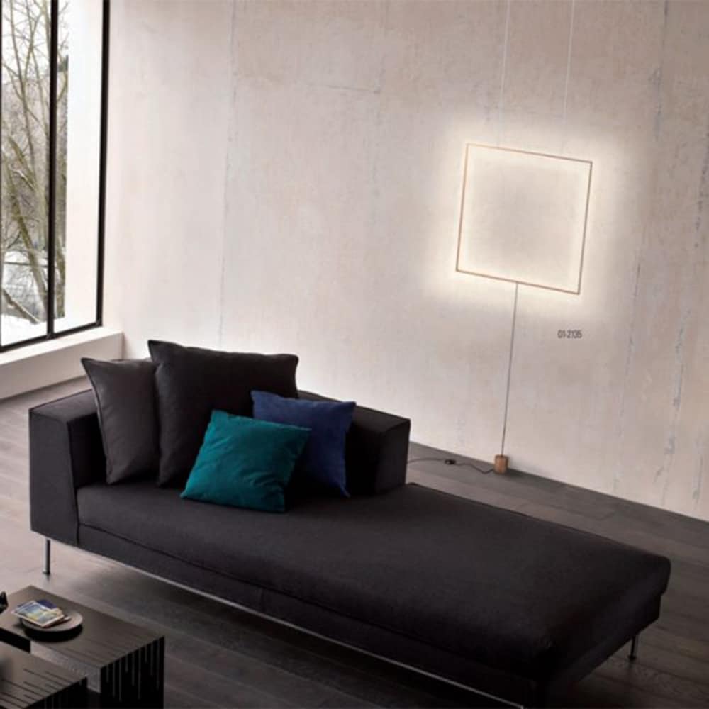 Slick-Terra-quadrata Redogroup-prisma-light-lampada-sospensione-piantana-colore-Bronzo-opaco-ambientata-shop-online-noci