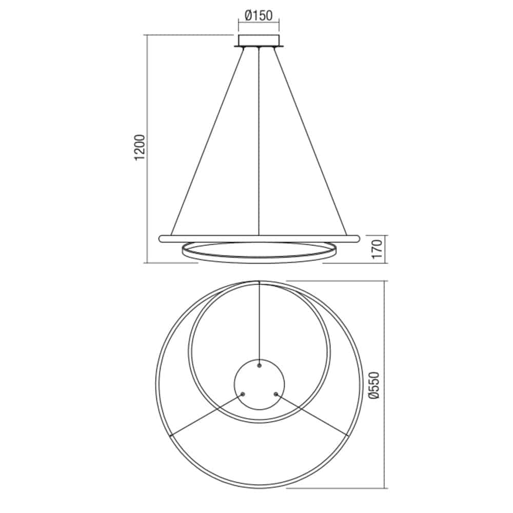 Torsion - Lampada a Sospensione - immagine 4