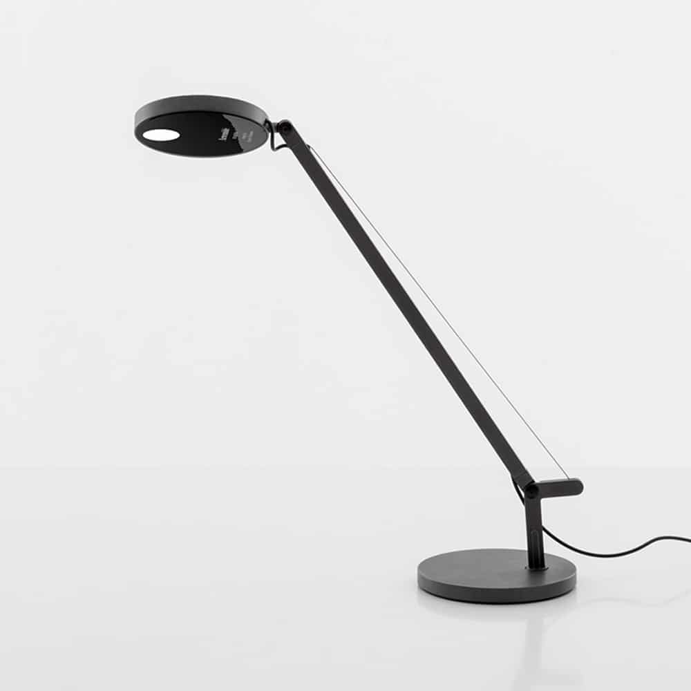 Demetra Micro Table 3000K 1747010A Artemide Grigio Antracite prisma light 1 illuminazione
