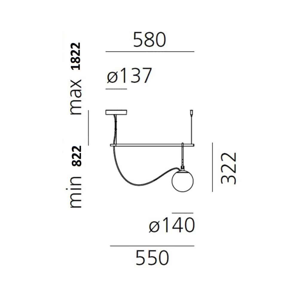nh S1 14 - Lampada a Sospensione - immagine 2