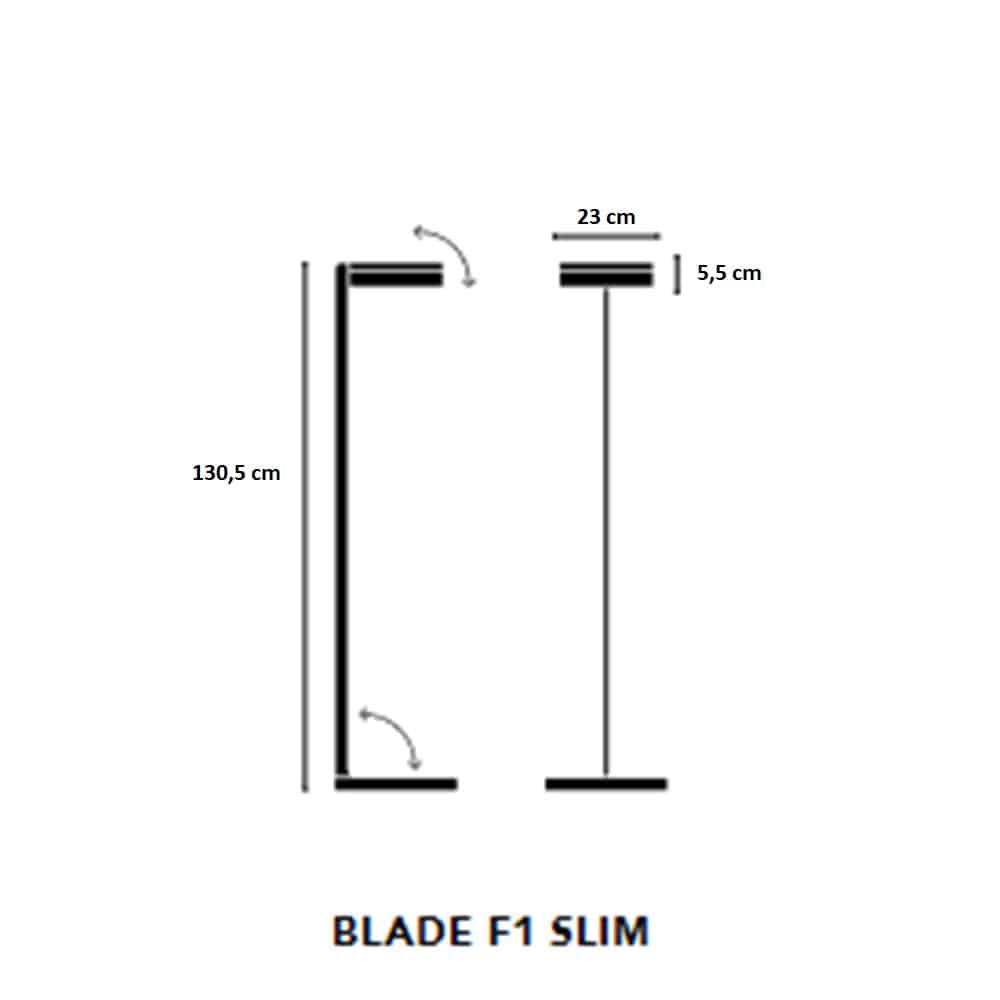 BLADE F1 - Lampada da Terra by Porche - immagine 4