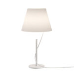 Hover 18480 1027 lampada da tavolo touch dimmer Lodes bianco opaco Prisma Light illuminazione