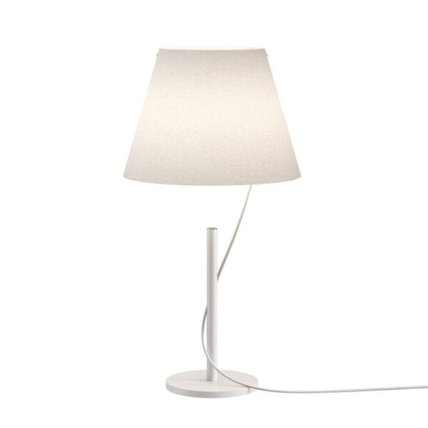 Hover 18480 1027 lampada da tavolo touch dimmer Lodes bianco opaco Prisma Light illuminazione
