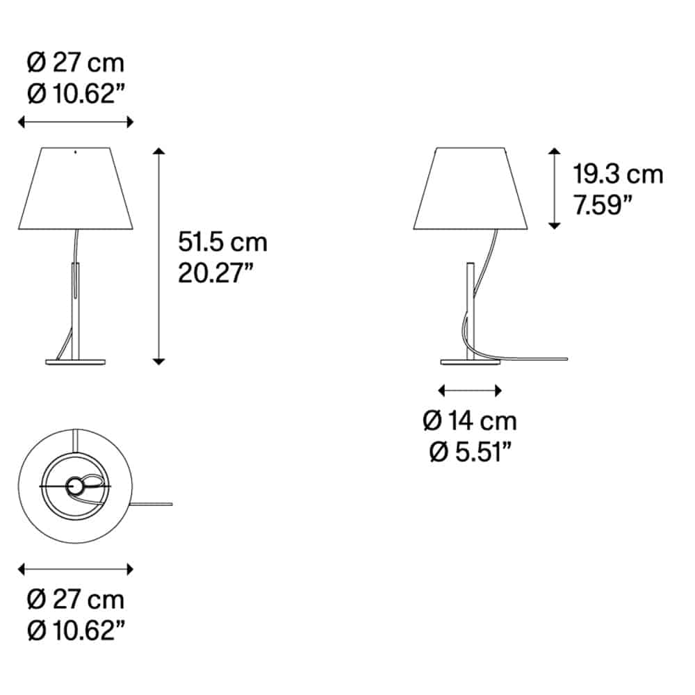 Hover - Lampada da Tavolo Studio Italia Design - immagine 6