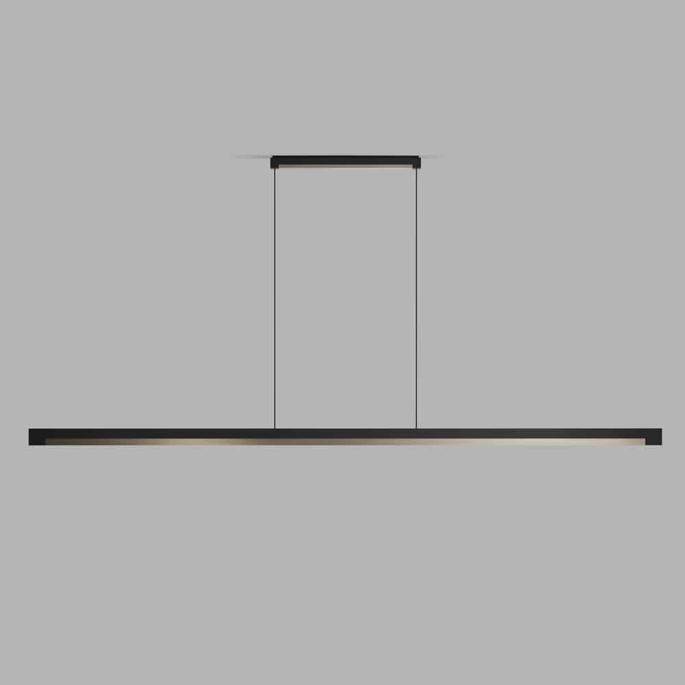 INLAY S1900 Lampada a sospensione LED SMART TUNE Light Point 900100 nero opaco e oro satinato prisma light illuminazione