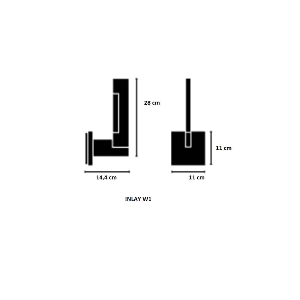 INLAY W - Lampda a Parete - immagine 8