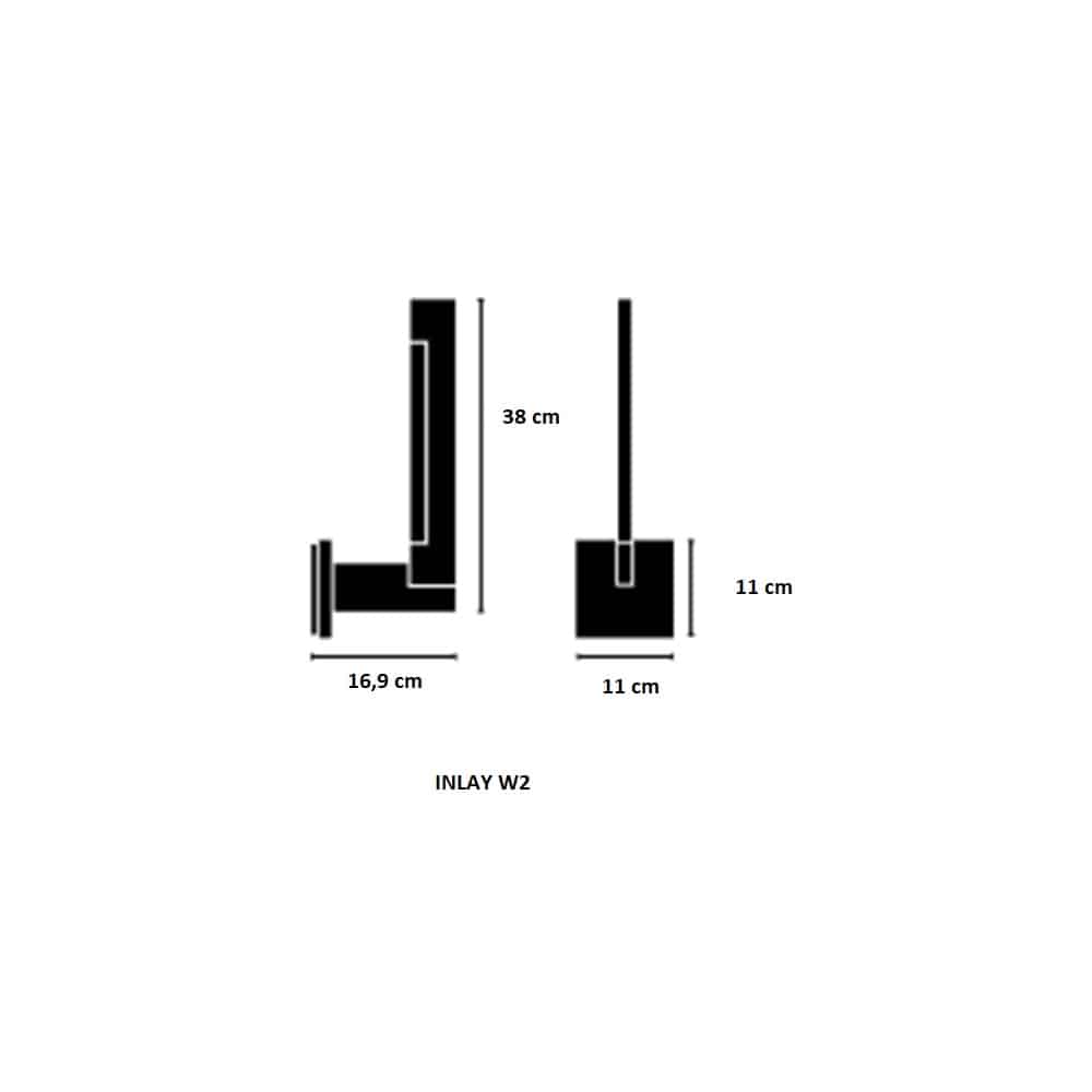 INLAY W - Lampda a Parete - immagine 9