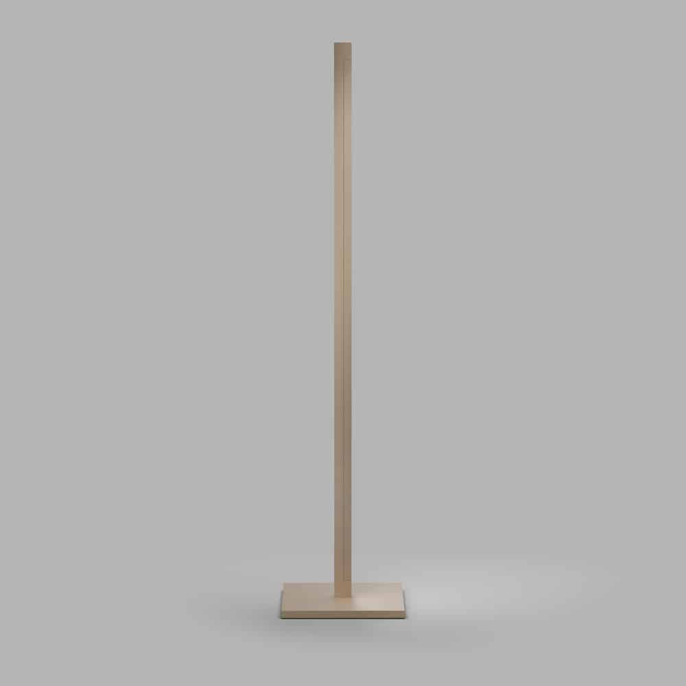 INLAY F1 Lampada da terra LED SWITCH TUNE 900072 Light Point Ottone Satinato Prisma Light illuminazione