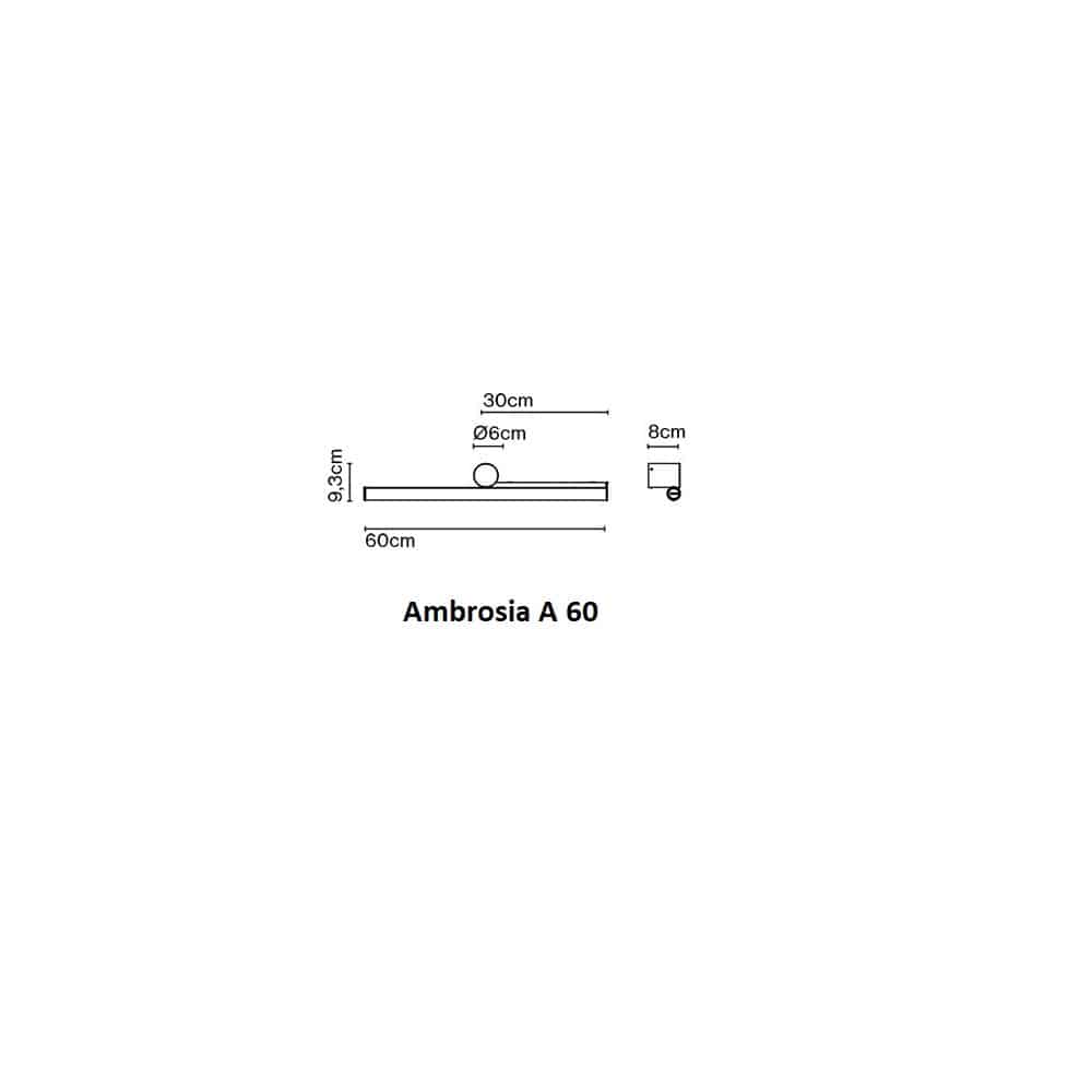 Ambrosia A 60 - Lampada a Parete - immagine 5