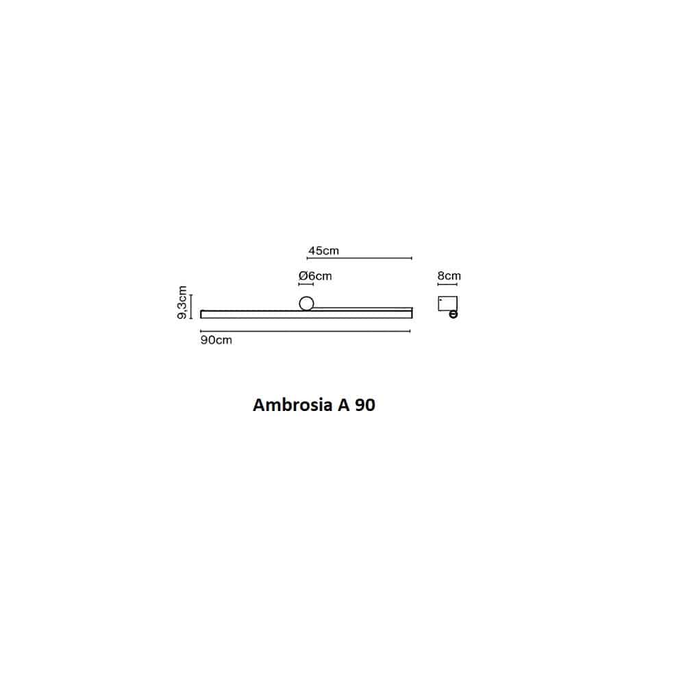 Ambrosia A 90 - Lampada a Parete - immagine 5