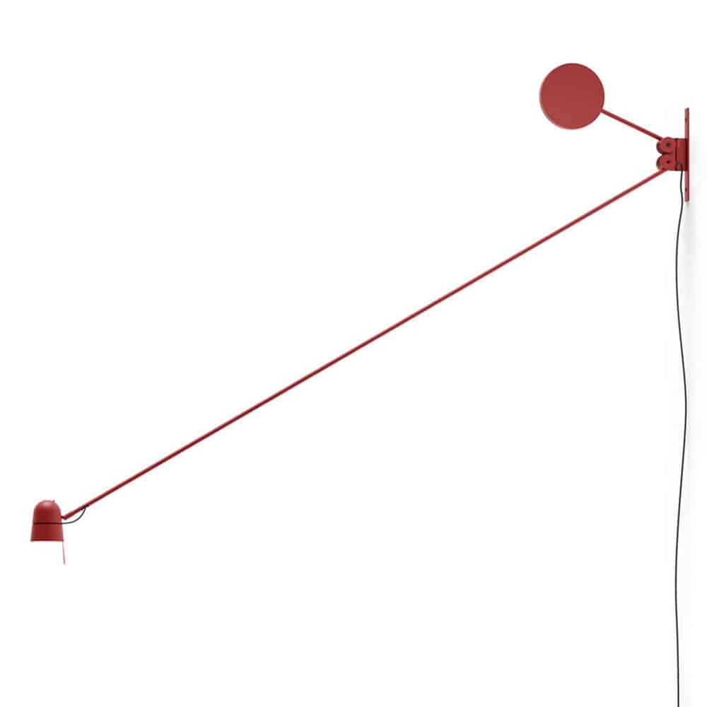 Counterbalance D73 Parete 1D73N0000007 LED Luceplan colore Rosso Prisma Light illuminazione e consulenza