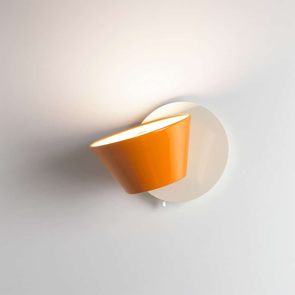 Tam Tam A Parete Marset Base Off-White A633-140 35 Paralume orange A633-130 46 Prisma Light illuminazione e consulenza