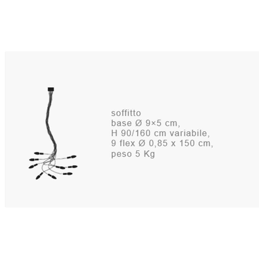 Turciù 9 - Lampada da Soffitto - immagine 2
