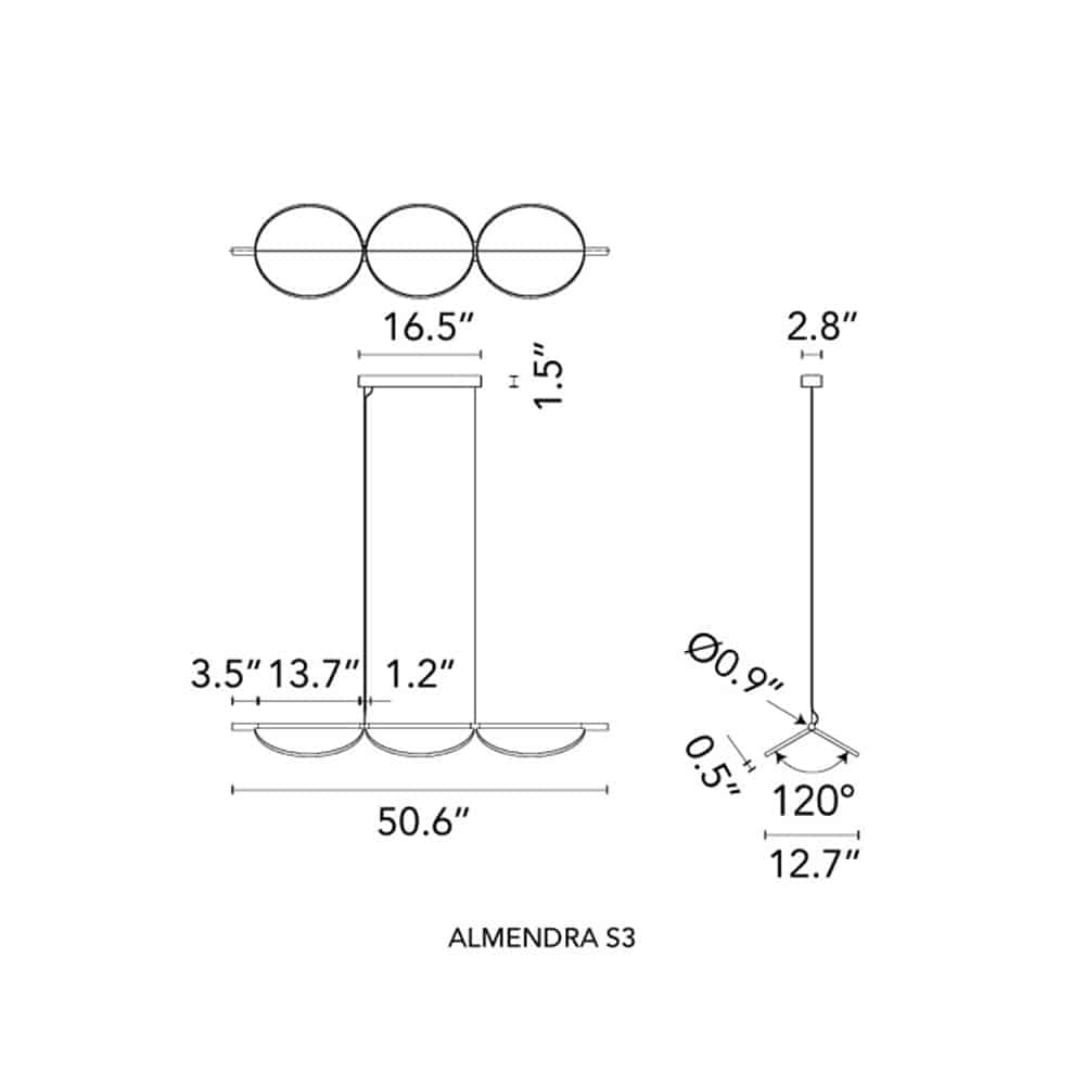 Almendra Linear - Lampada a Sospensione FLOS - immagine 5