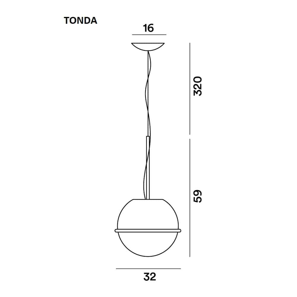 Tonda - Lampada a Sospensione - immagine 9