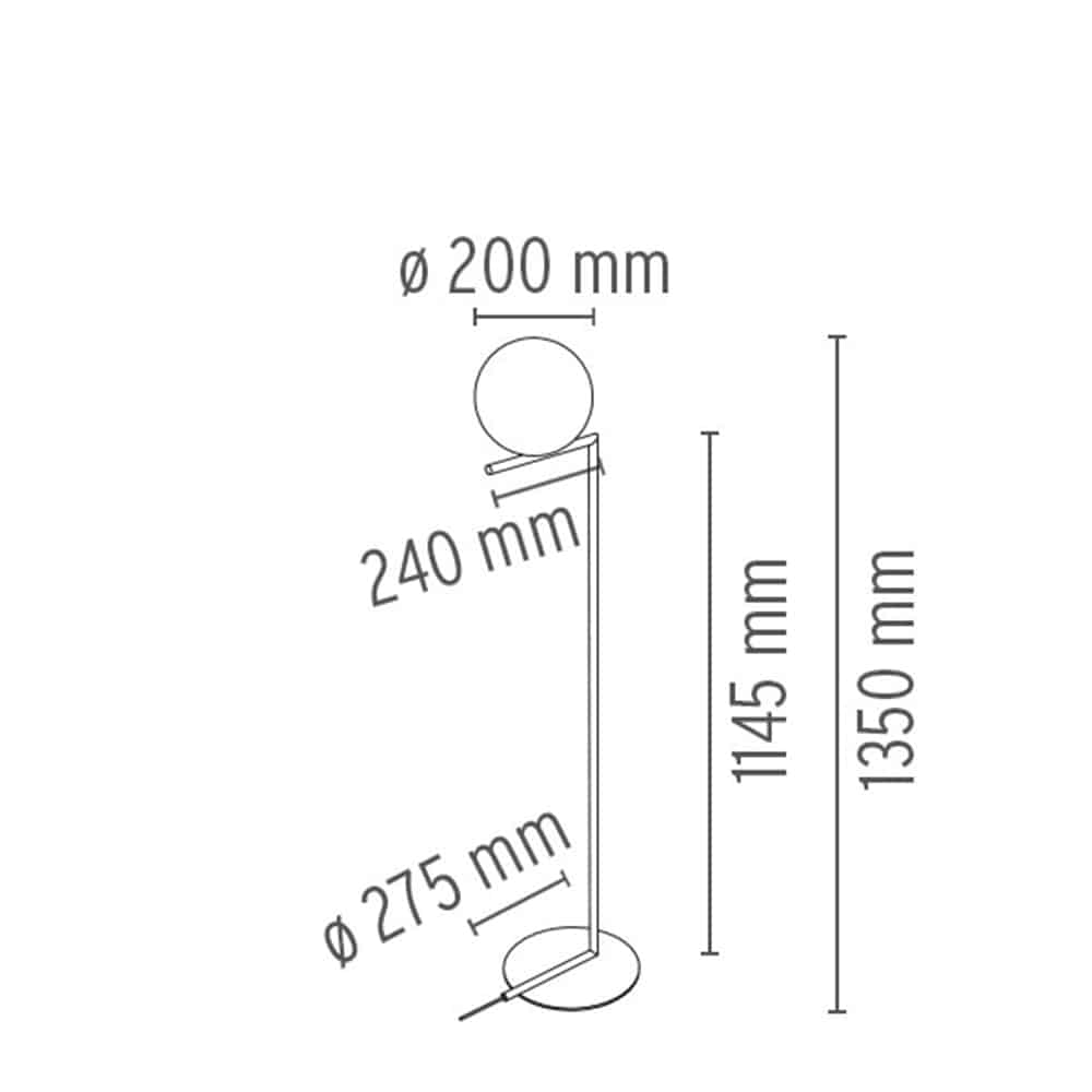 IC F1 - Lampada da Terra FLOS - immagine 9