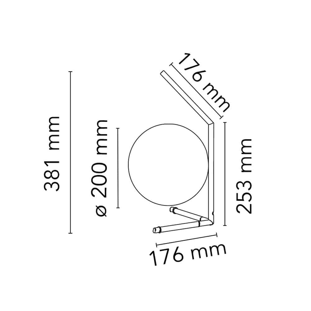 IC T1 LOW - Lampada da Tavolo FLOS - immagine 4