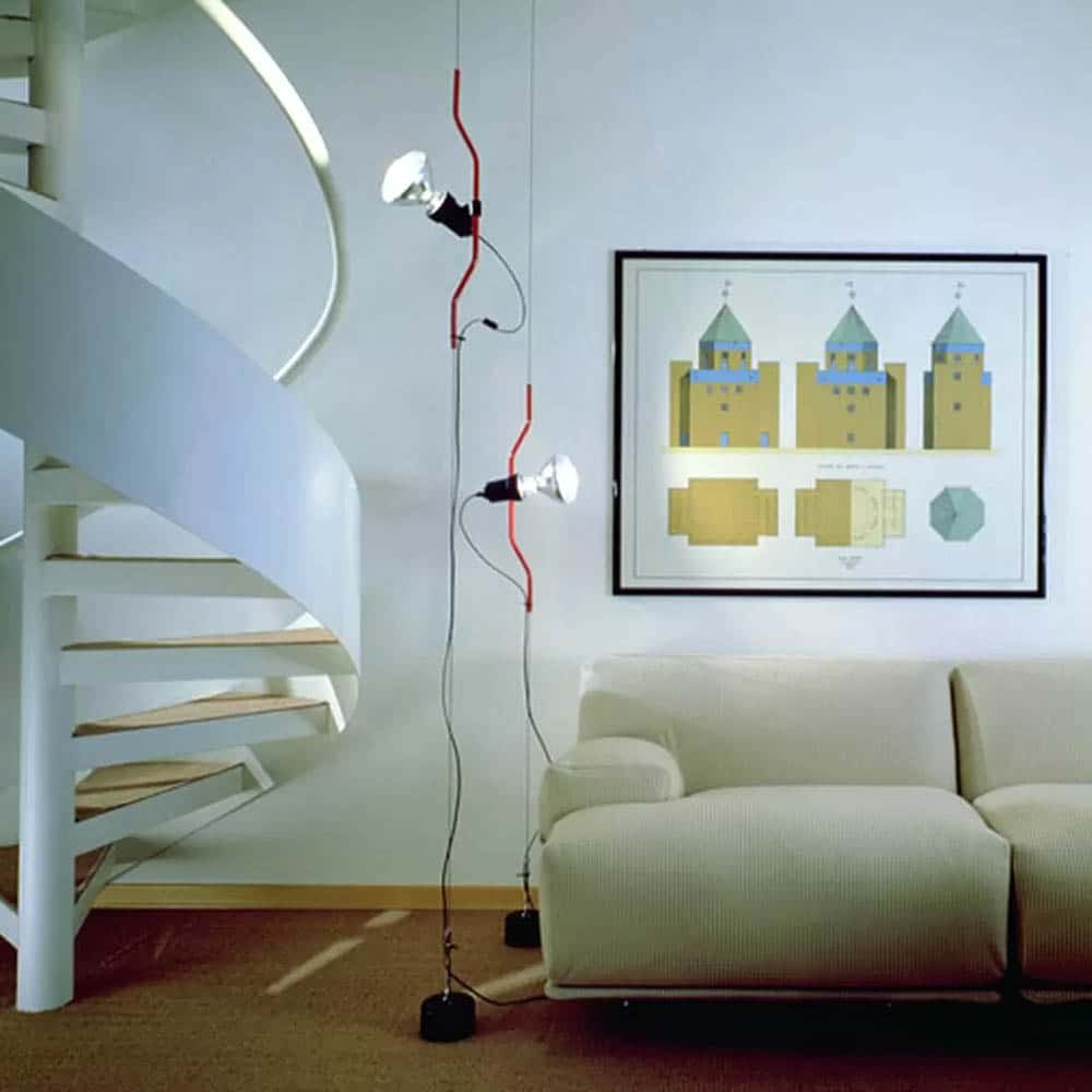 Parentesi - Lampada a Sospensione/Terra FLOS - immagine 2