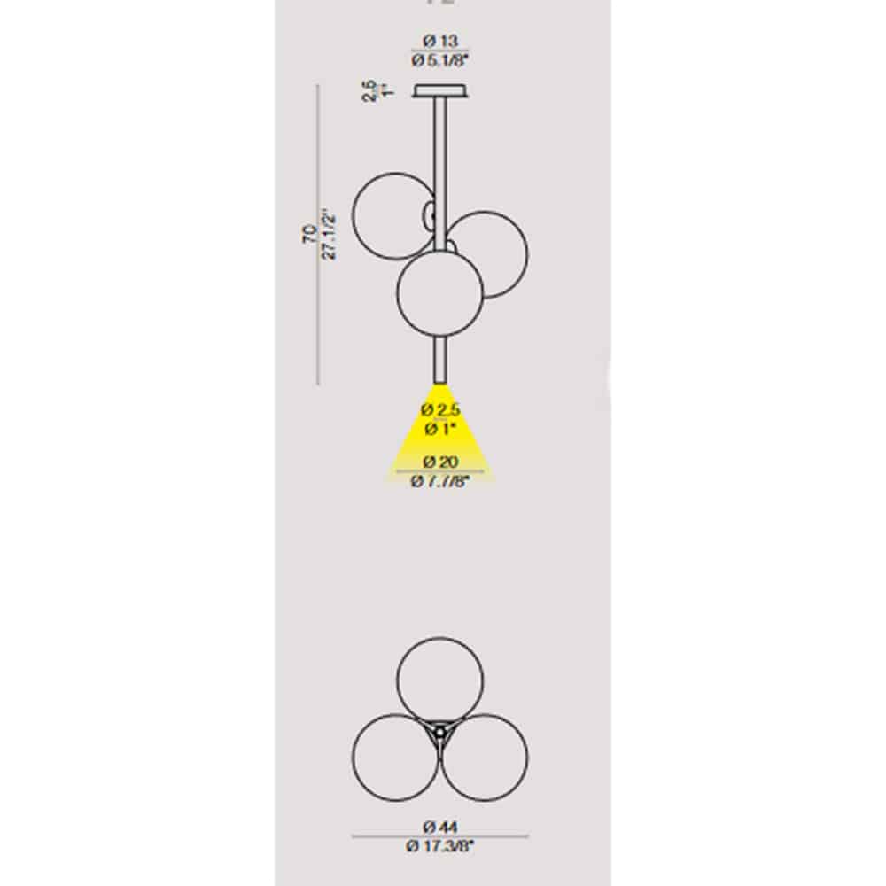 Sat Light Soffitto - immagine 3