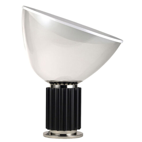 Taccia (PMMA) lampada da tavolo LED FLOS F6607030 Nero Prisma Light illuminazione e consulenza