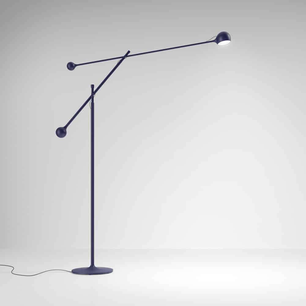 IXA Terra -lampada da Terra LED -Artemide colore Blu 1111030A Prisma Light