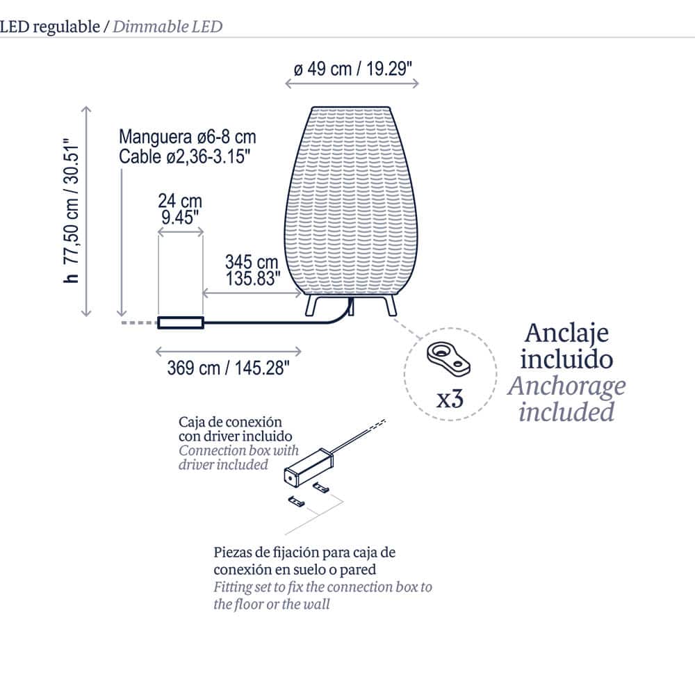AMPHORA 01 - Lampada da Terra - immagine 6