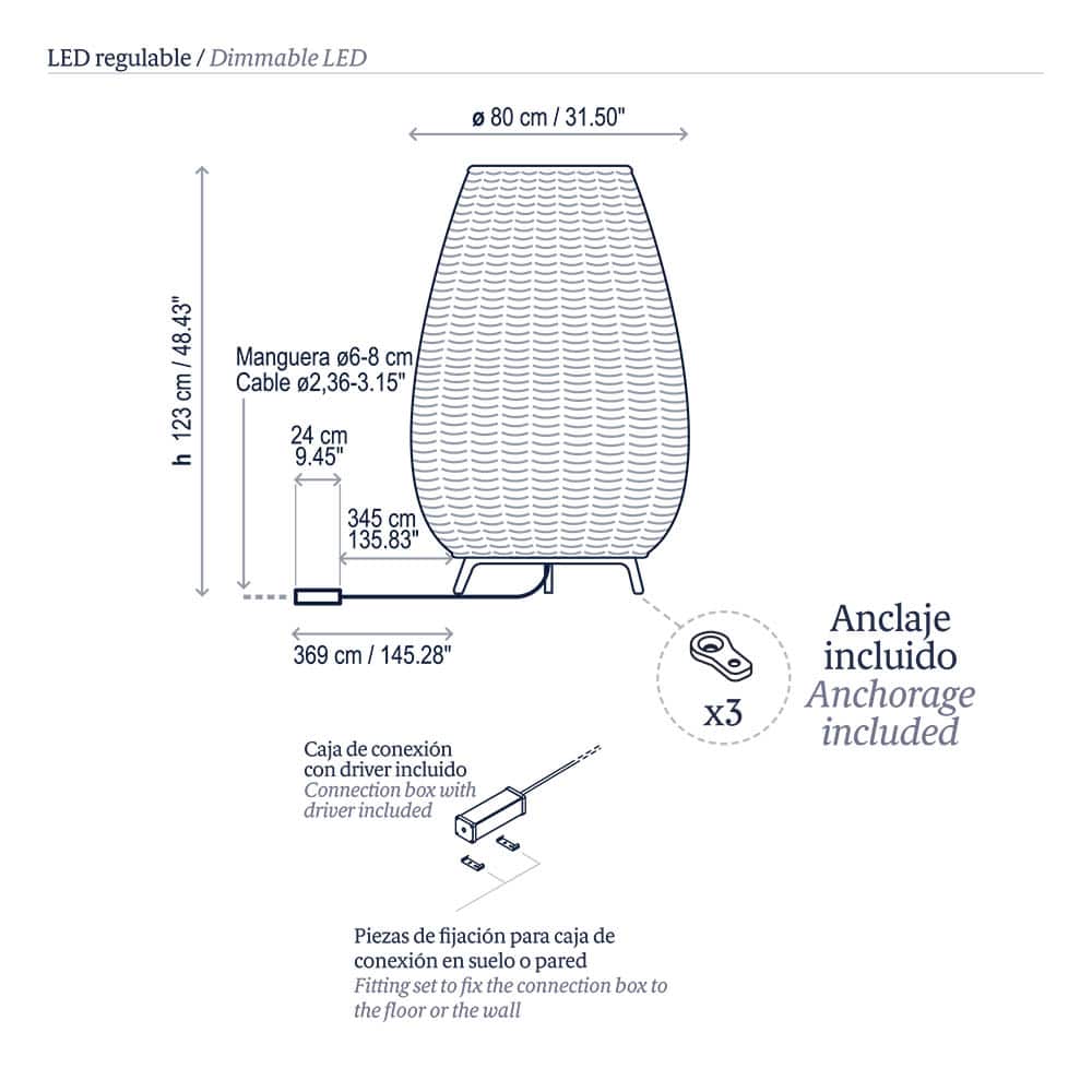 AMPHORA 02 - Lampada da Terra - immagine 8