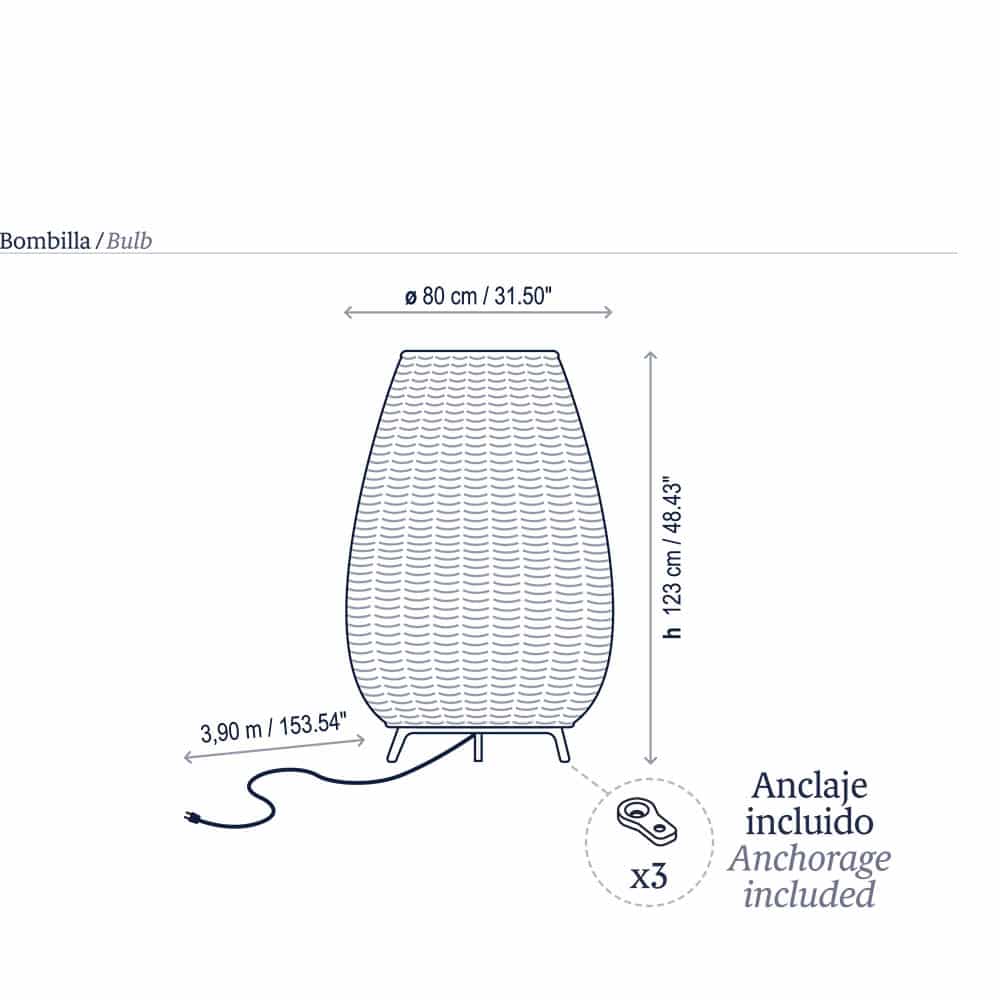 AMPHORA 02 - Lampada da Terra - immagine 10