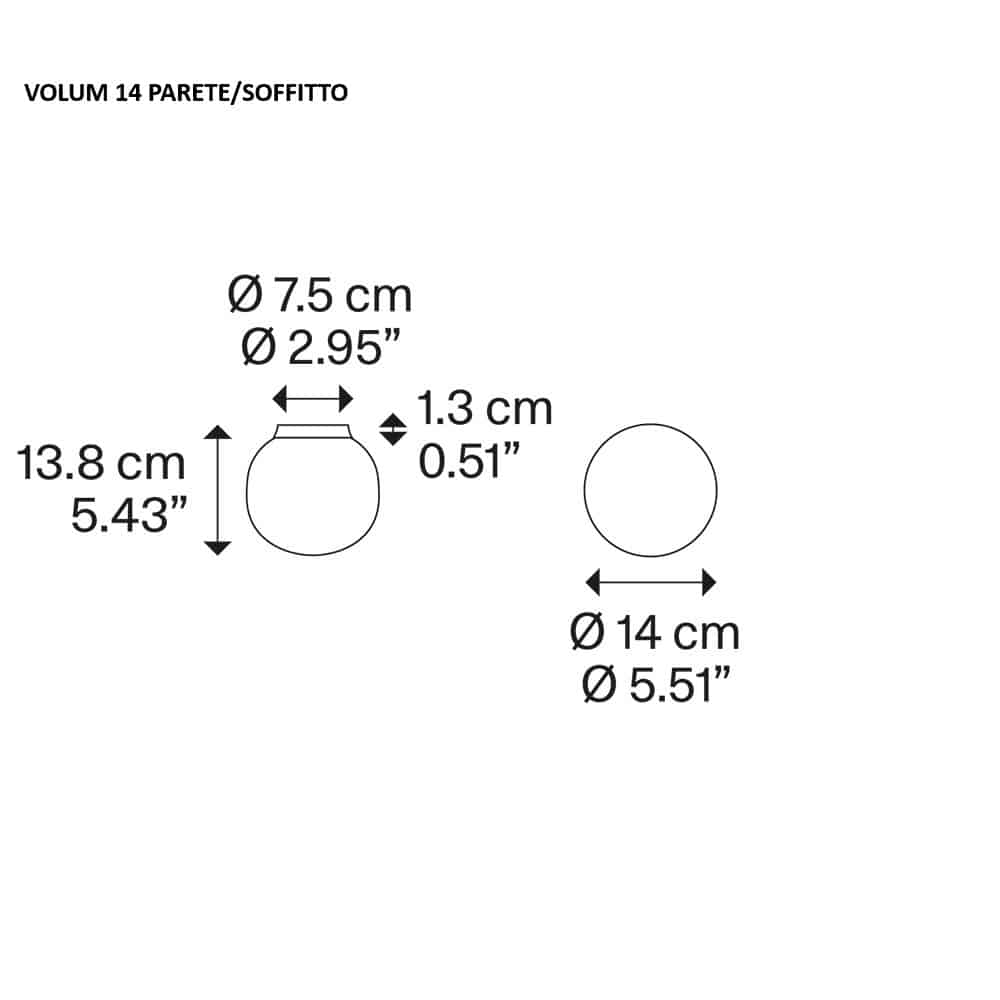 Volum - Lampada da Parete o Soffitto Studio Italia Design - immagine 10