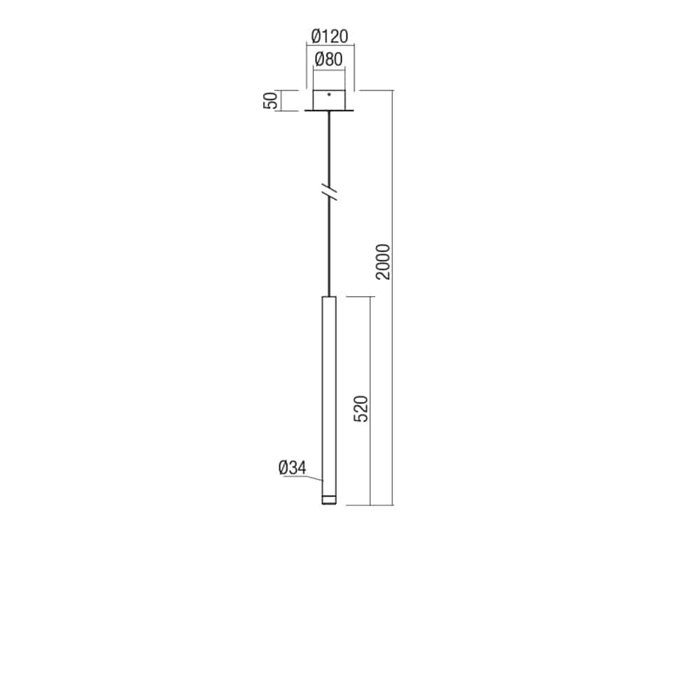 Madison Mono - Lampada a Sospensione - immagine 2