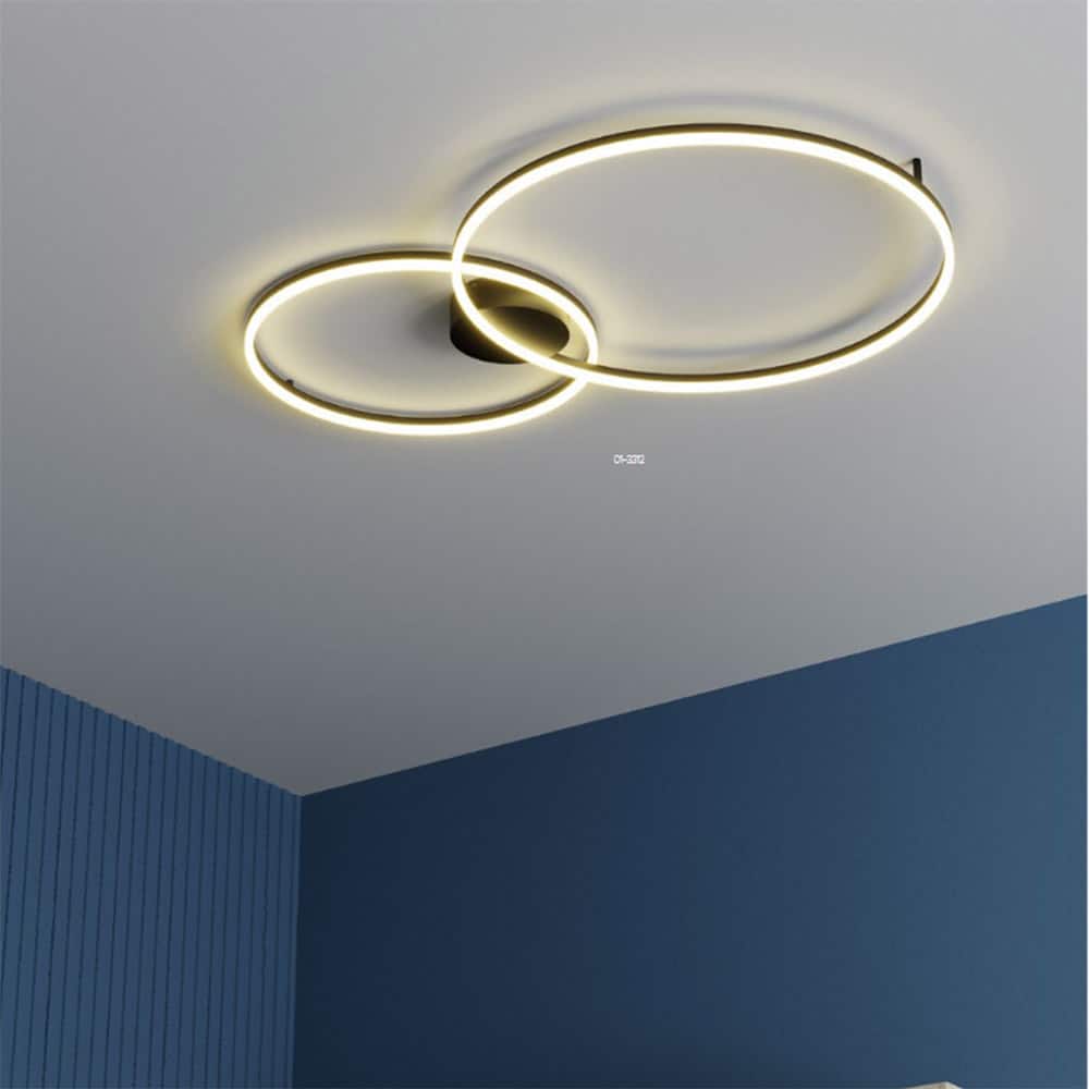 Orbit 2 Anelli - Lampada da Parete o Soffitto - immagine 2