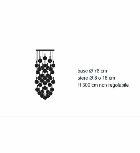 Par 18 Chandelier New 2024 - Lampada a Sospensione - immagine 7