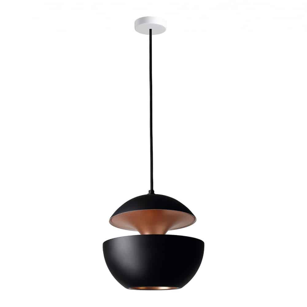 Here-Comes-the-Sun-Sospensione-DCWedition-modello-HHCS-250-Nero-e-Rame-by-Prisma-Light