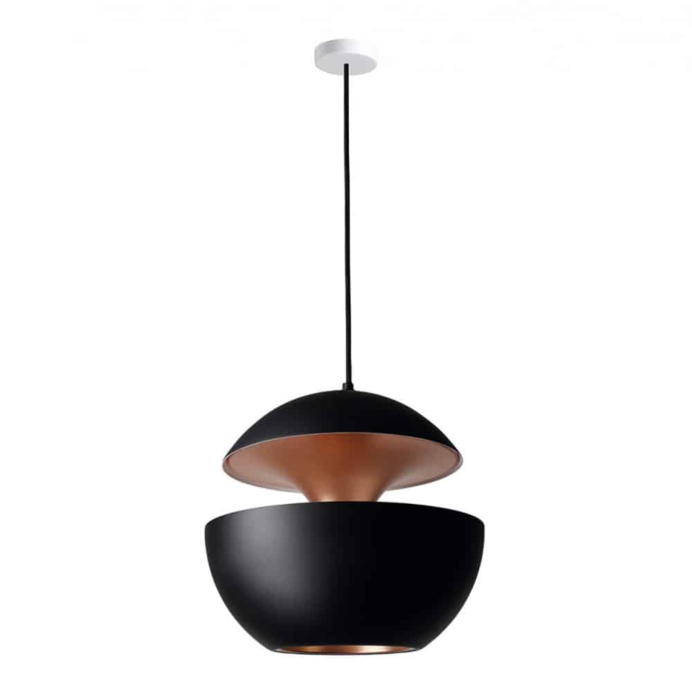 Here-Comes-the-Sun-Sospensione-DCWedition-modello-HHCS-450-Nero-e-Rame-by-Prisma-Light