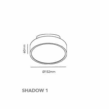SHADOW - Lampada da Soffitto o Parete - immagine 7