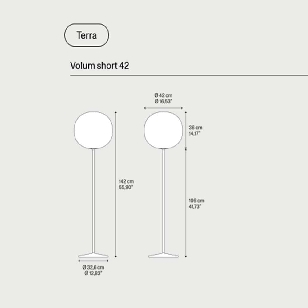 Volum Short New - Lampada da Terra Studio Italia Design - immagine 7