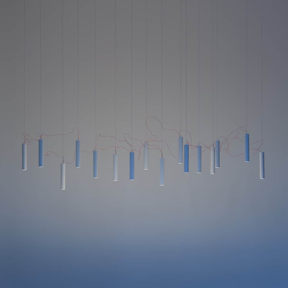 SIMBIOSI-Lampada-a-Sospensione-Davide-Groppi-1A2870300.30.04-3000K-Bianco-ambientata-in-composizione-Prisma-Light