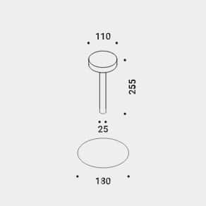 TeTaTeT Flûte - Lampada da Tavolo Wireless - immagine 12