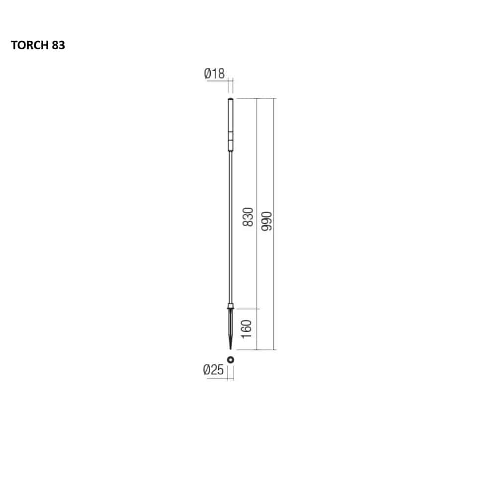 Torch Sea Front - Lampada da Terra per Esterni Ideale in Zone di Mare - immagine 6